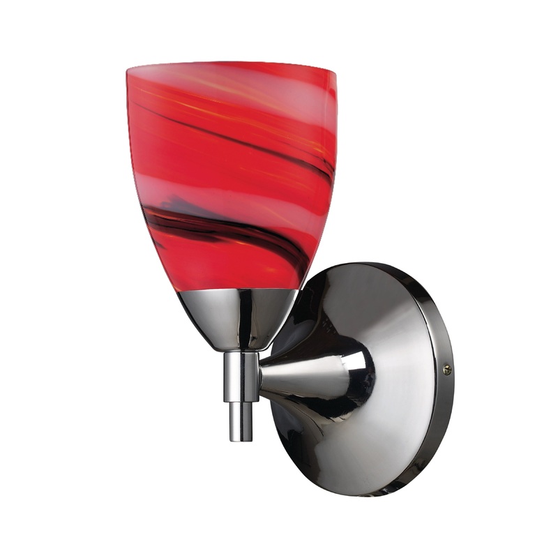 ELK SHOWROOM 10150/1PC-CY Celina 9'' High 1-Light Sconce - Polished Chrome