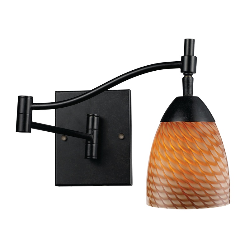 ELK SHOWROOM 10151/1DR-C Celina 14'' High 1-Light Sconce - Dark Rust