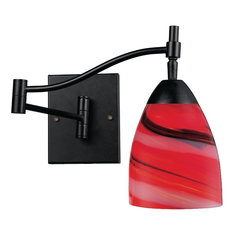 ELK SHOWROOM 10151/1DR-CY Celina 14'' High 1-Light Sconce - Dark Rust