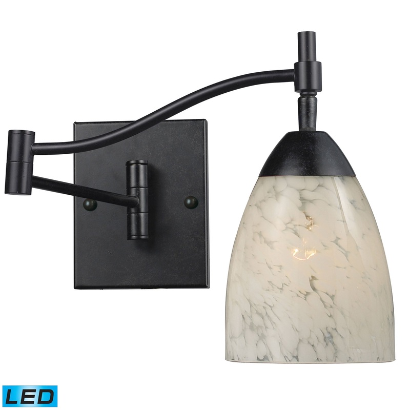 ELK SHOWROOM 10151/1DR-SW-LED Celina 14'' High 1-Light Sconce - Dark Rust