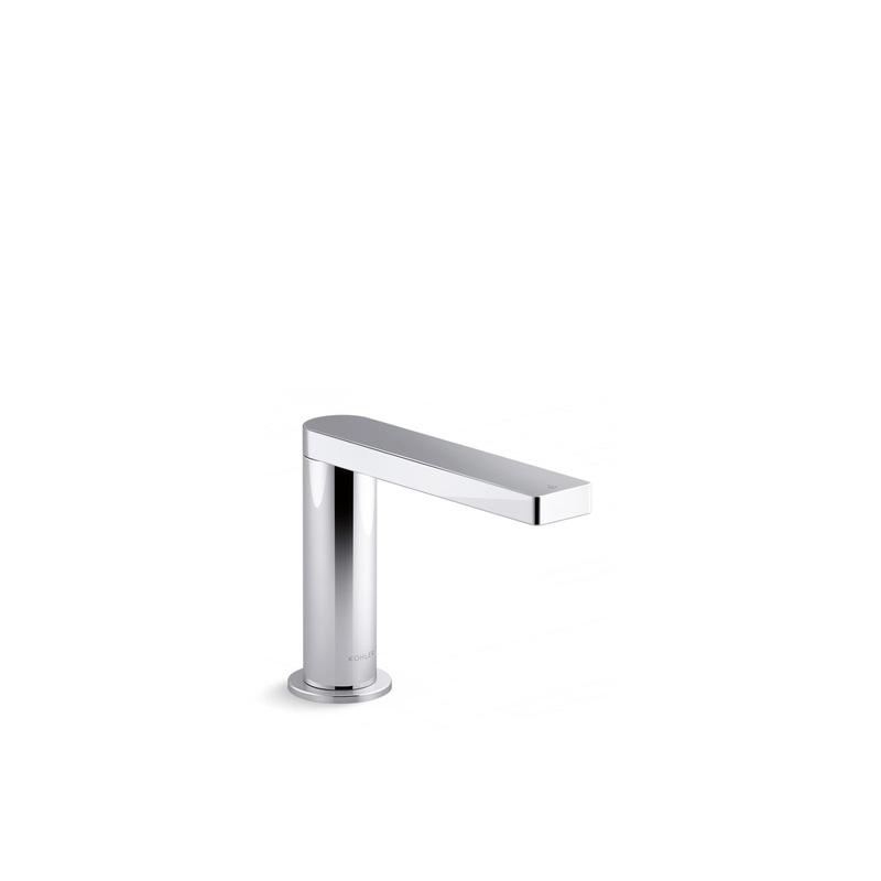KOHLER K-106C37-SANA-CP Composed Touchless Faucet With Kinesis Sensor Technology And Temperature Mixer, Hybrid-Powered In Polished Chrome