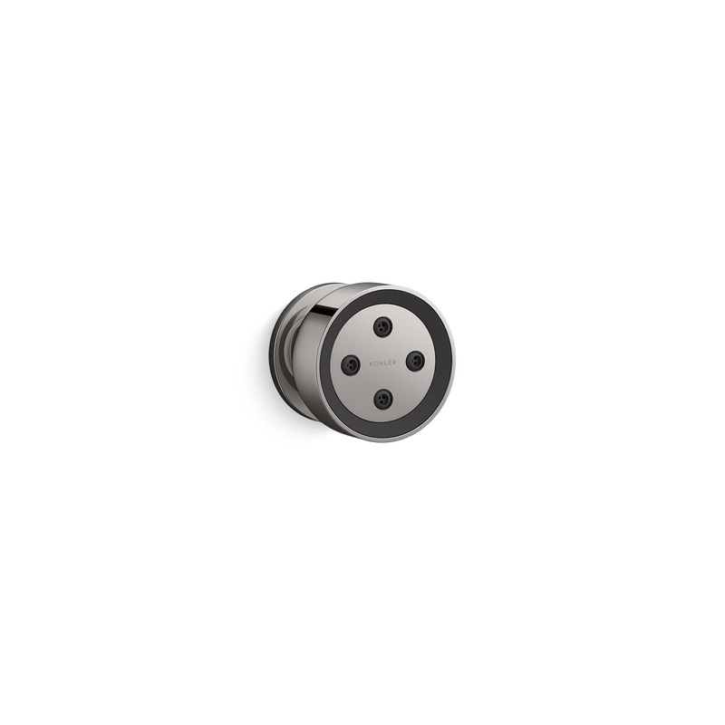 KOHLER K-26299-G-TT Statement Round Single-Function Body Spray, 1.75 Gpm In Vibrant Titanium