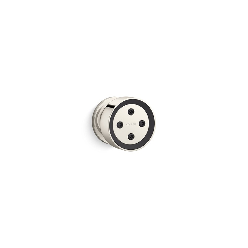 KOHLER K-26299-SN Statement Round Single-Function Body Spray, 2.5 Gpm In Vibrant Polished Nickel
