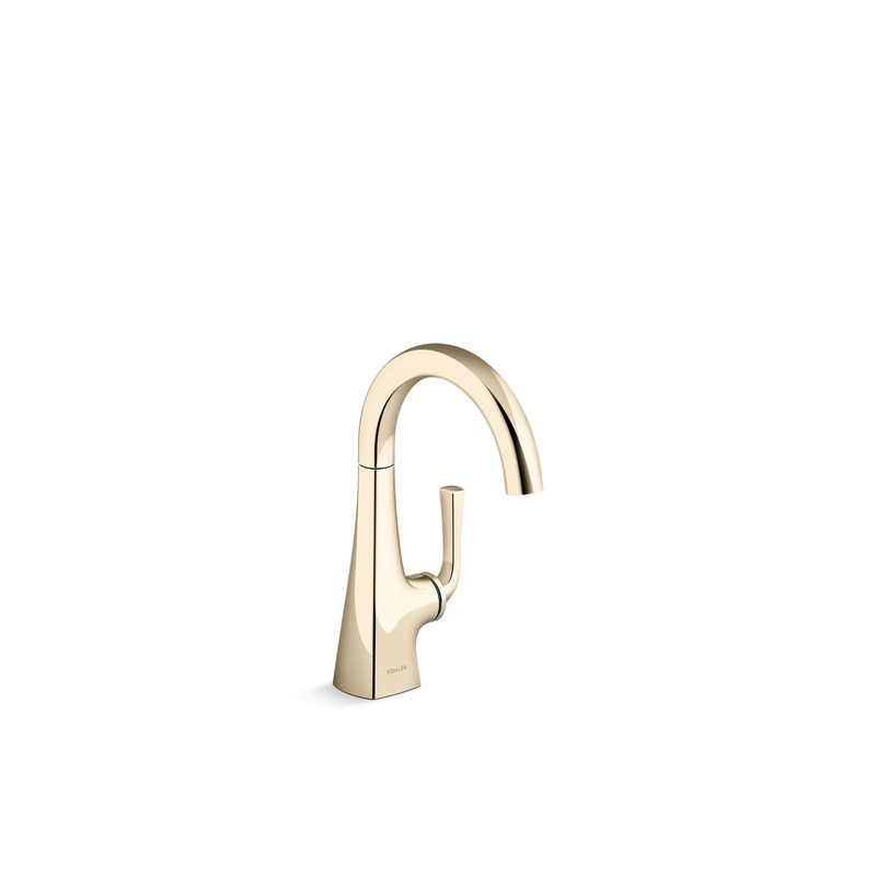 KOHLER K-24134-AF Graze Beverage Faucet In Vibrant French Gold