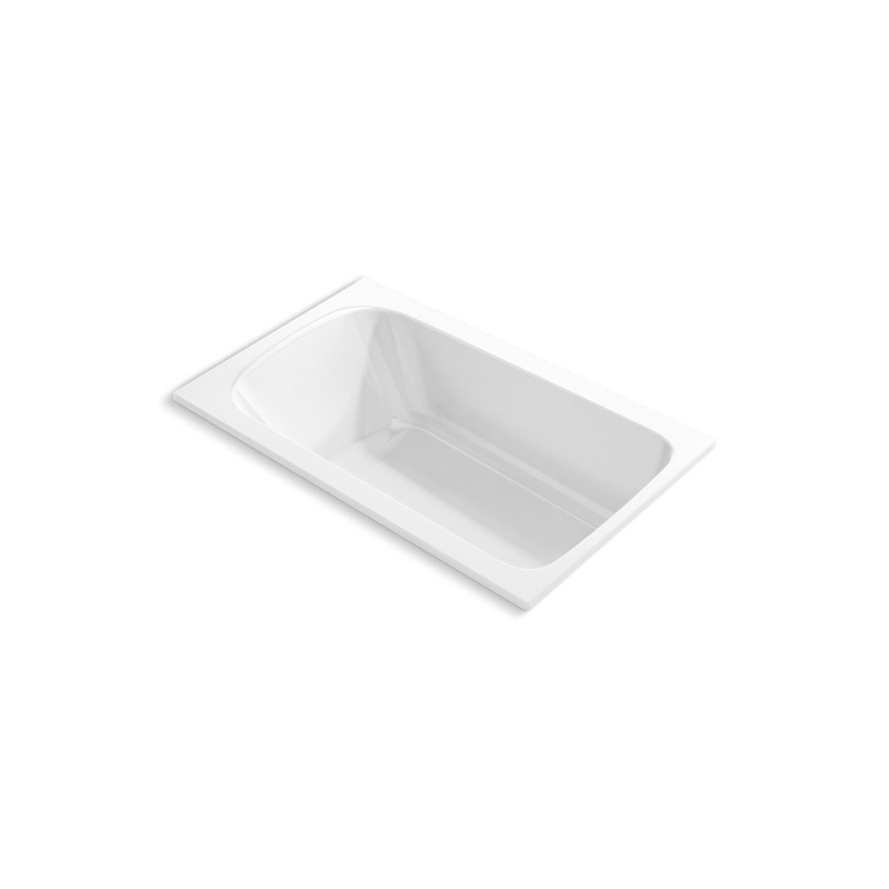 Kohler K-25832-0 Avec 60 In. X 36 In. Drop-In Bath In White