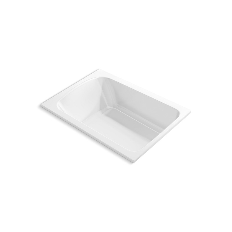 Kohler K-25833-0 Avec 60 In. X 42 In. Drop-In Bath In White