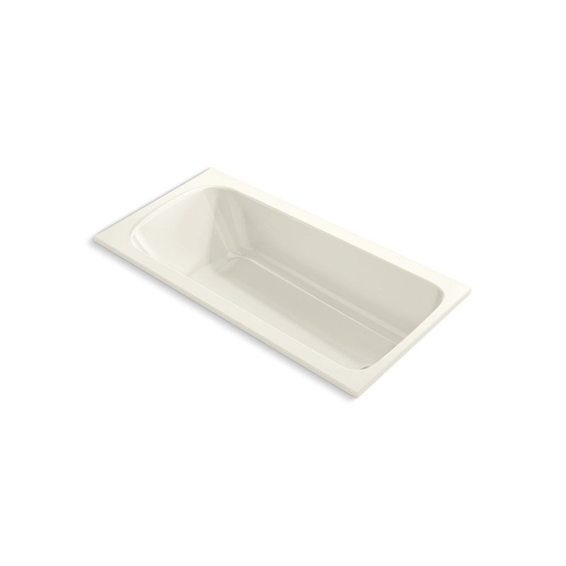 Kohler K-25834-96 Avec 72 In. X 36 In. Drop-In Bath In Biscuit