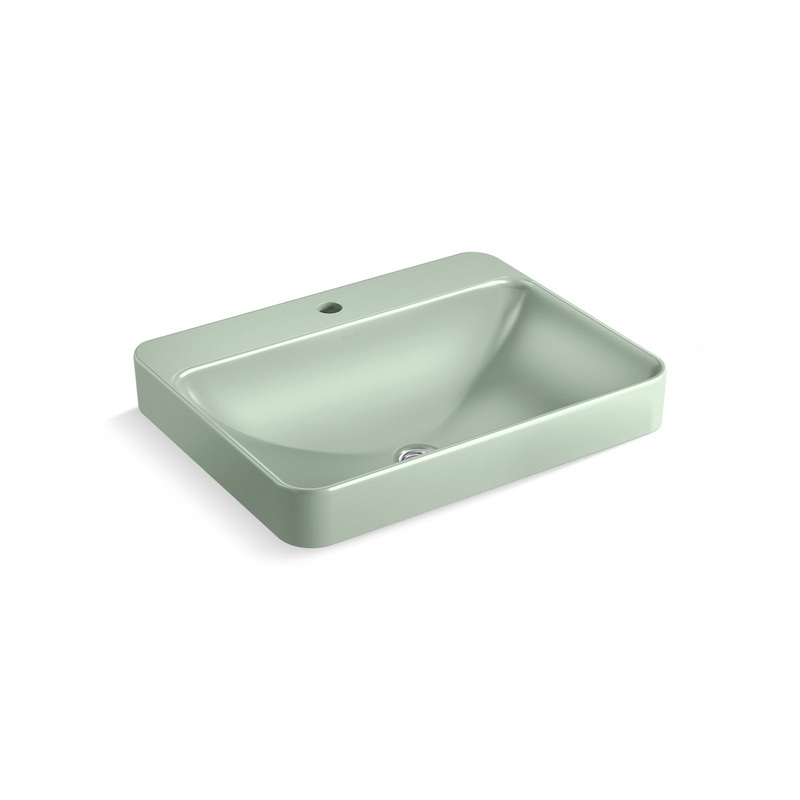Kohler K-2660-1-42 Vox 23 In. Rectangular Vessel Bathroom Sink In Aspen Green