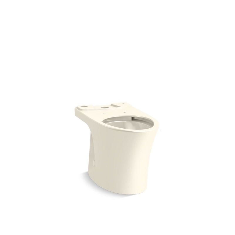 KOHLER K-28121-96 Veil Elongated Toilet Bowl With Skirted Trapway In Biscuit
