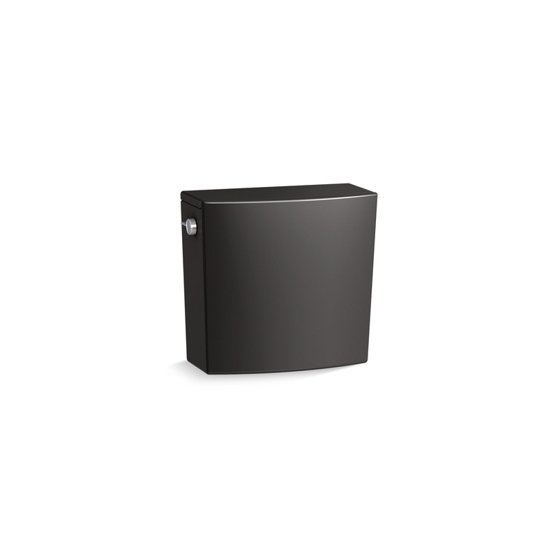 KOHLER K-28141-7 Veil Toilet Tank 1.28 GPF In Black Black