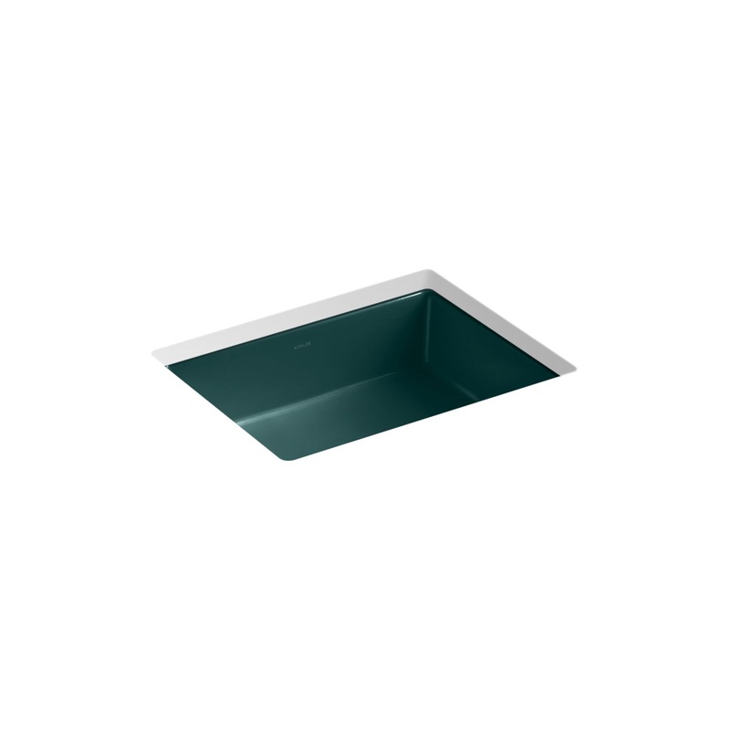 Kohler K-2882-17 Verticyl 19-3/4 In. Rectangular Undermount Bathroom Sink In Teal