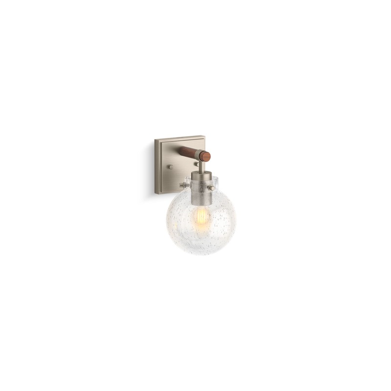 KOHLER K-38412-SC01-BNL Holt One-Light Sconce In Brushed Nickel