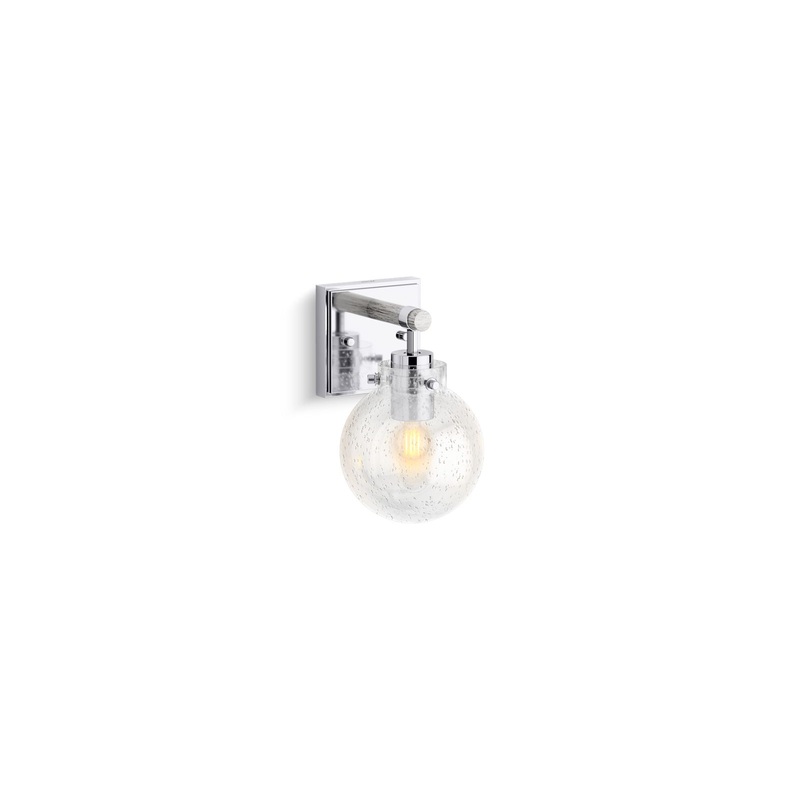 KOHLER K-38412-SC01-CPL Holt One-Light Sconce In Polished Chrome