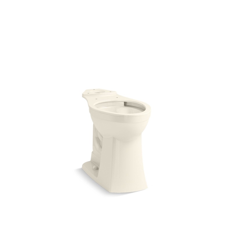 KOHLER K-43200-96 Kelston Tall Elongated Toilet Bowl In Biscuit