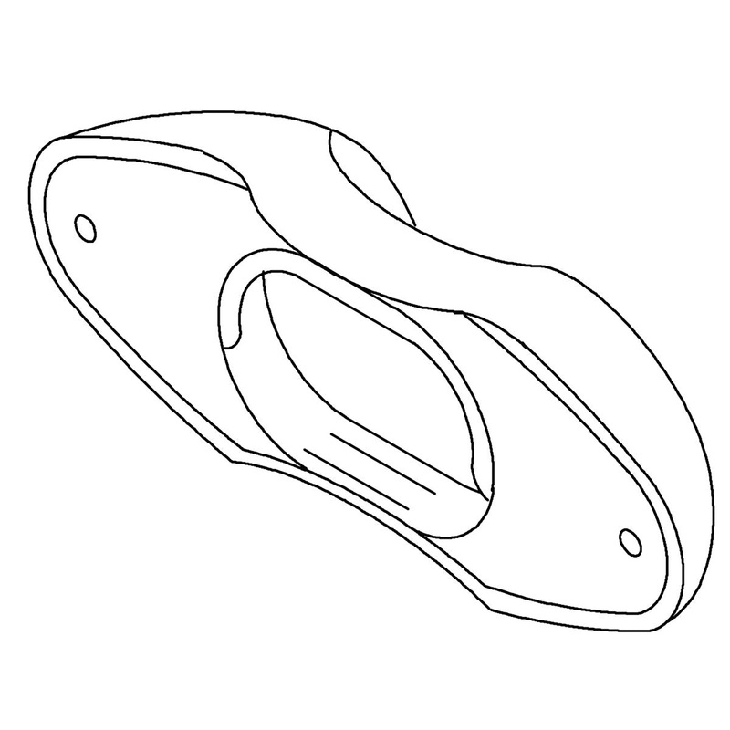 KOHLER K-94377 Assembly, Pillow, Curved