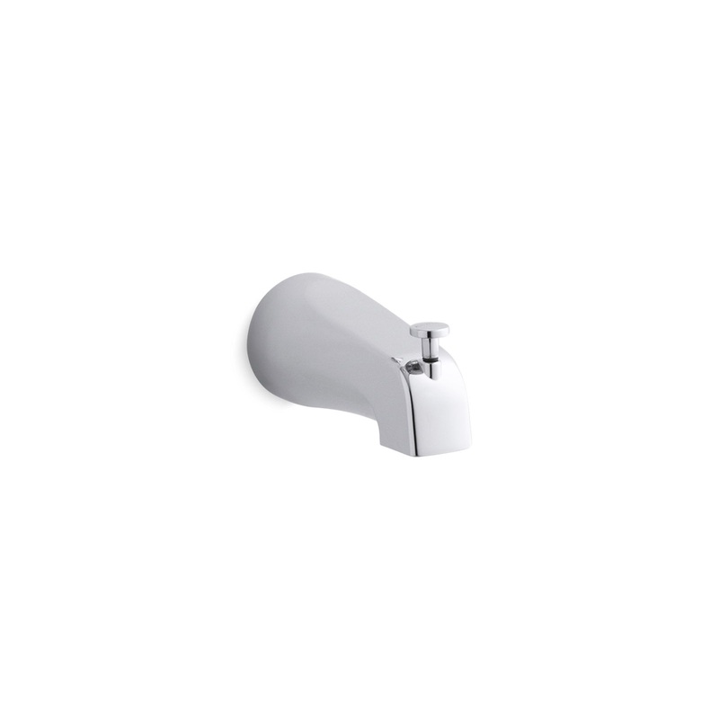 KOHLER K-RGP85556-CP Diverter Bath Spout - Slip Fit Connection