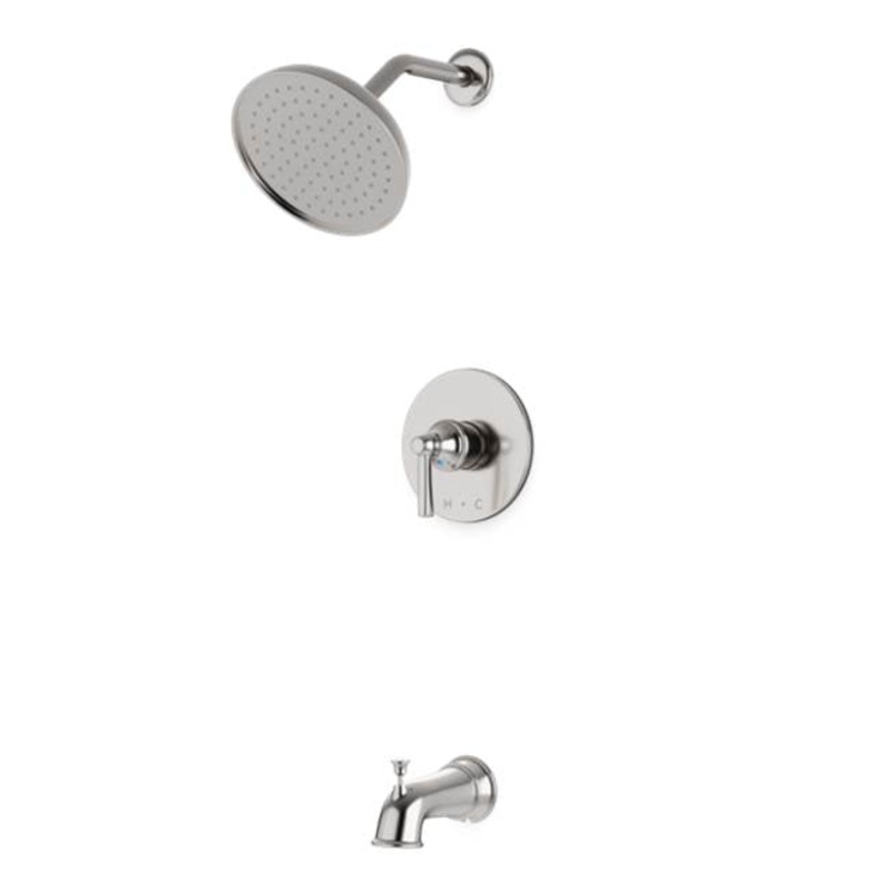ARTOS TS182BN Trova Classic Pressure Balance Tub / Shower Trim Kit Brushed Nickel