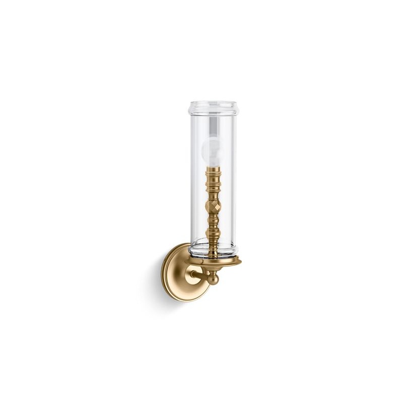 KOHLER K-22545-SC01-BGL Damask One-Light Sconce In Moderne Brushed Gold