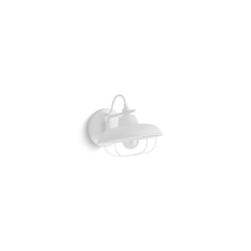 KOHLER K-23668-SC01-WHL Modern Farm One-Light Swinging Sconce In Matte White