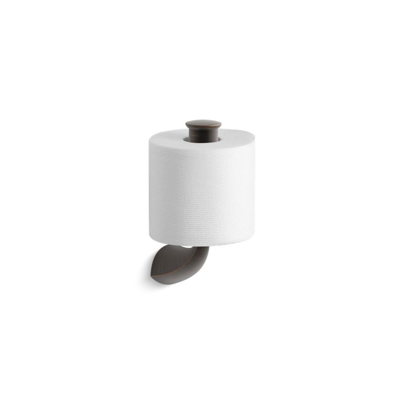 KOHLER K-37056-2BZ Alteo Vertical Toilet Paper Holder In Oil-Rubbed Bronze
