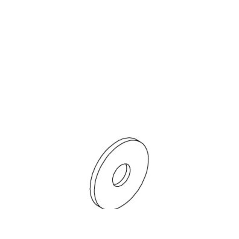 KOHLER K-91643 Plain Washer, 5/16