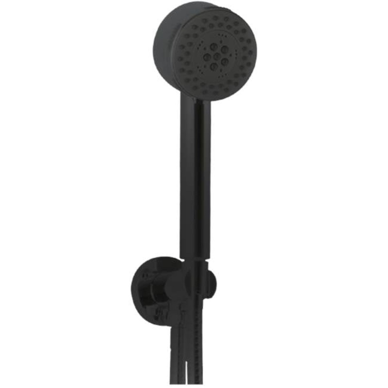 ARTOS F907-20BK Multi Function Flexible Hose Shower Kit, Matte Black