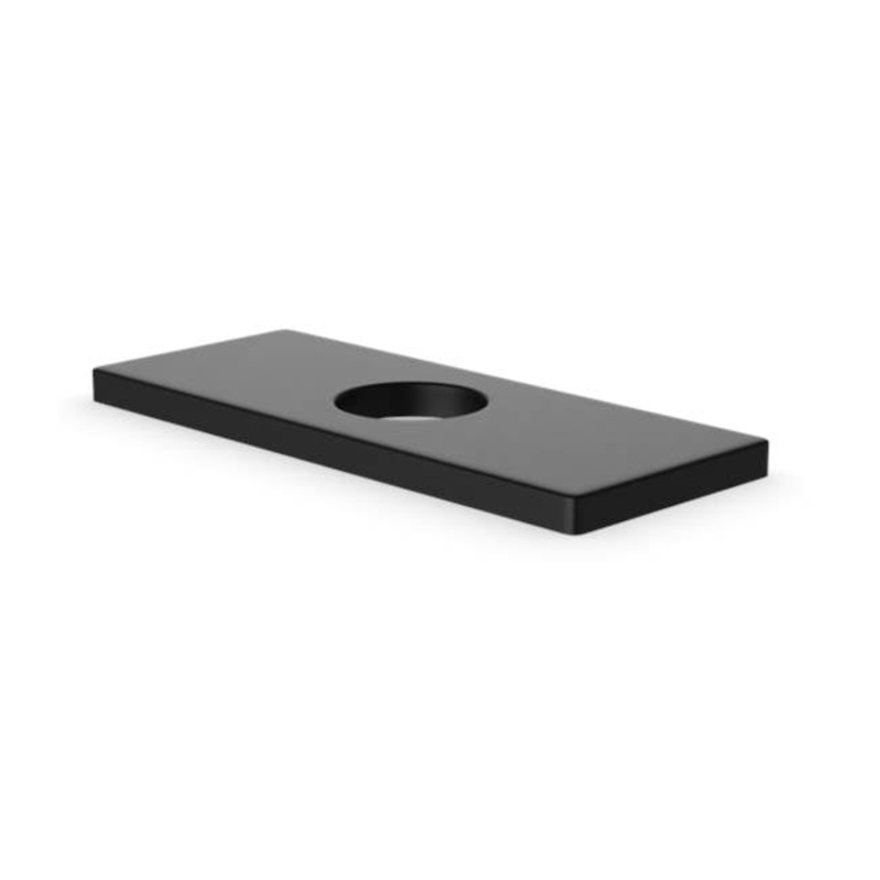 ARTOS F910-4BK Trova Square 6" Cover Plate Matte Black