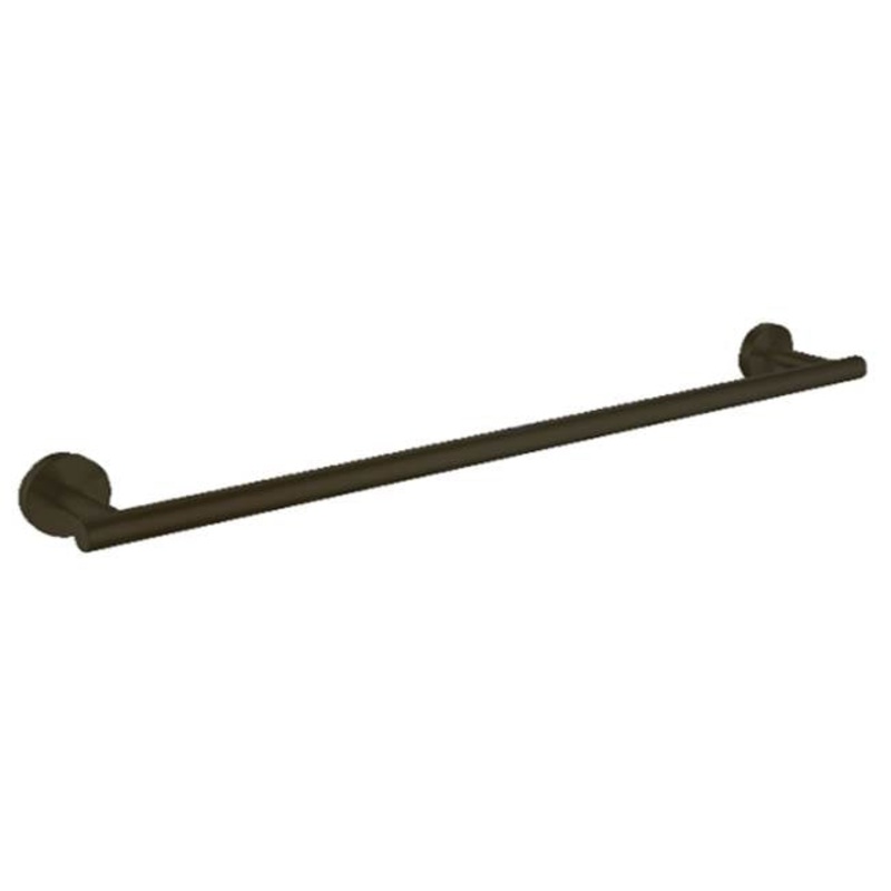 ARTOS TA435BK Trova Round 24" Towel Bar Matte Black