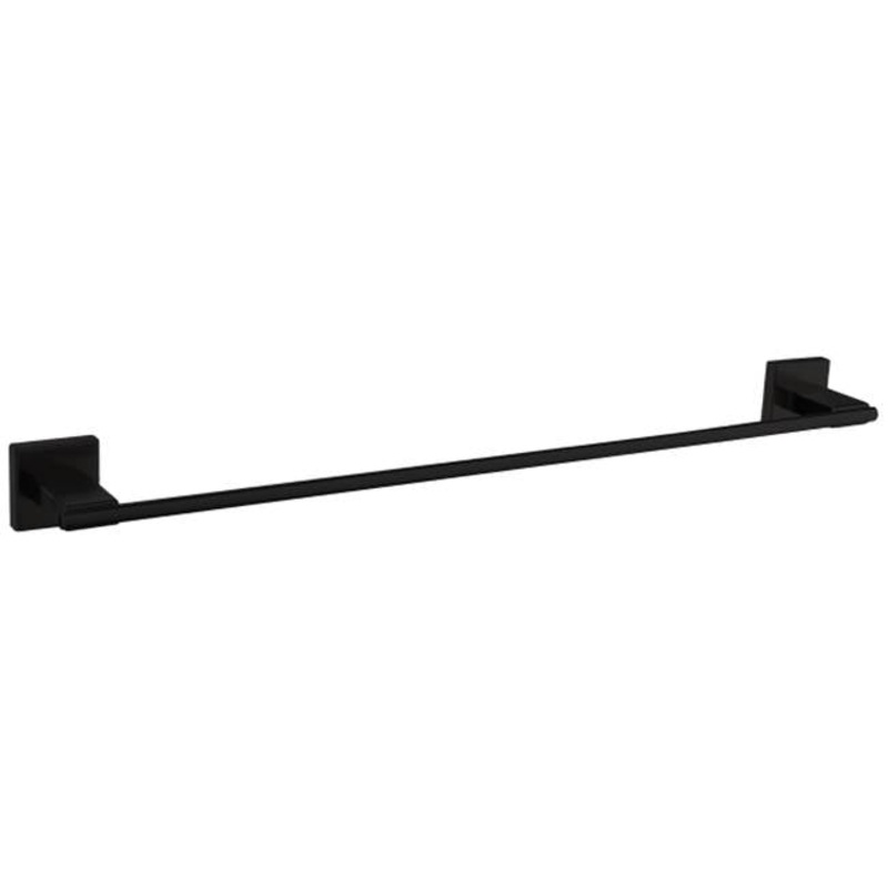 ARTOS TA535BK Trova Square 24" Towel Bar Matte Black