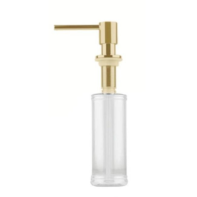 ARTOS F100138SB Trova Deck Mount Soap Dispenser Satin Brass