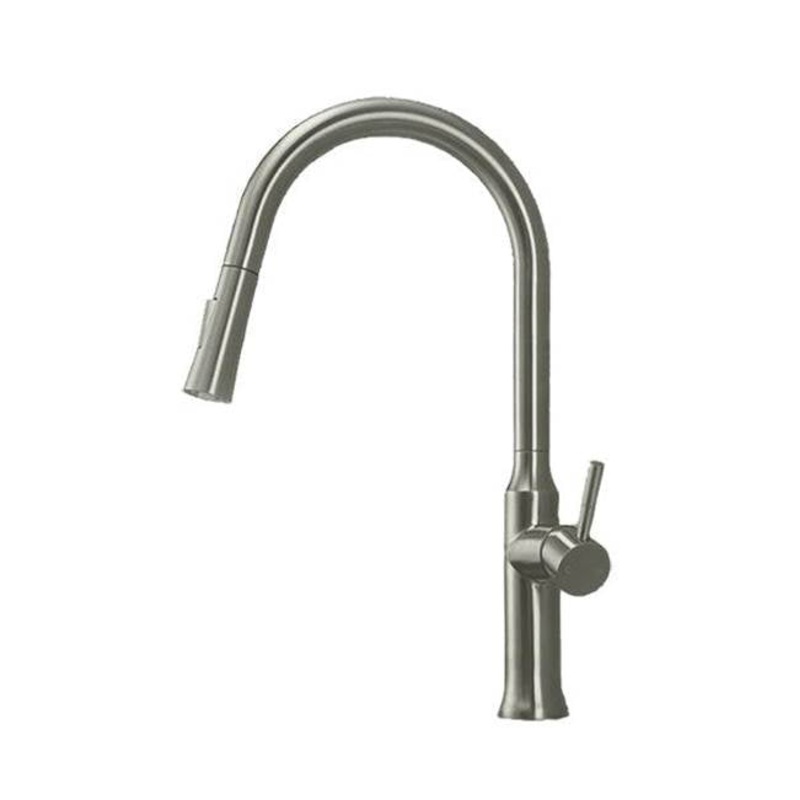 ARTOS F100139BN Trova Transitional Kitchen Faucet with Pulldown Spray Brushed Nickel