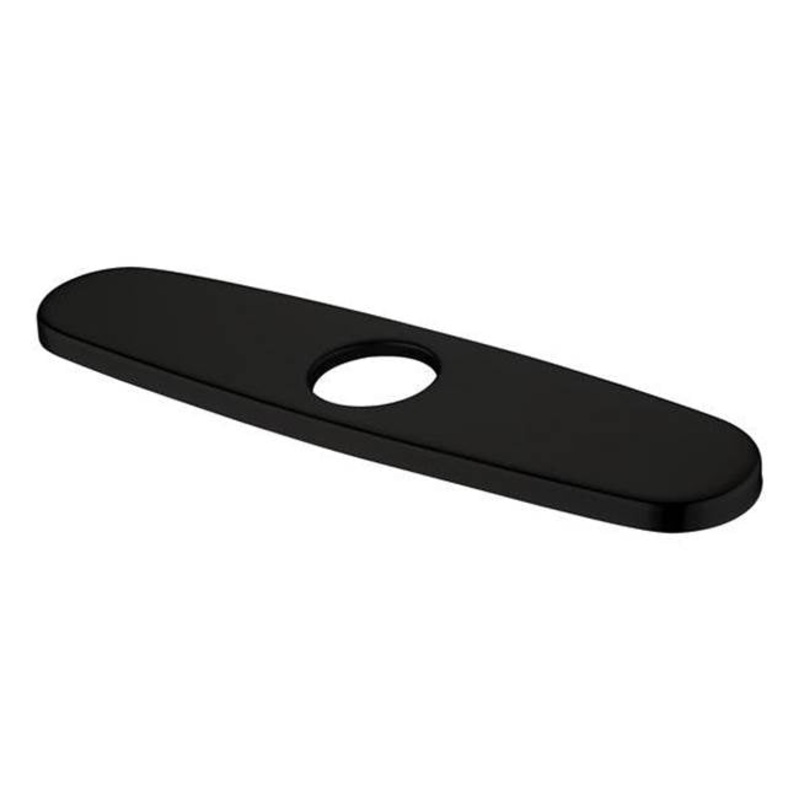 ARTOS F910-10BK Trova Round 10" Kitchen Faucet Cover Plate Matte Black