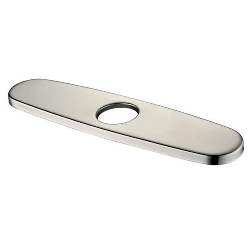 ARTOS F910-10BN Trova Round 10" Kitchen Faucet Cover Plate Brushed Nickel