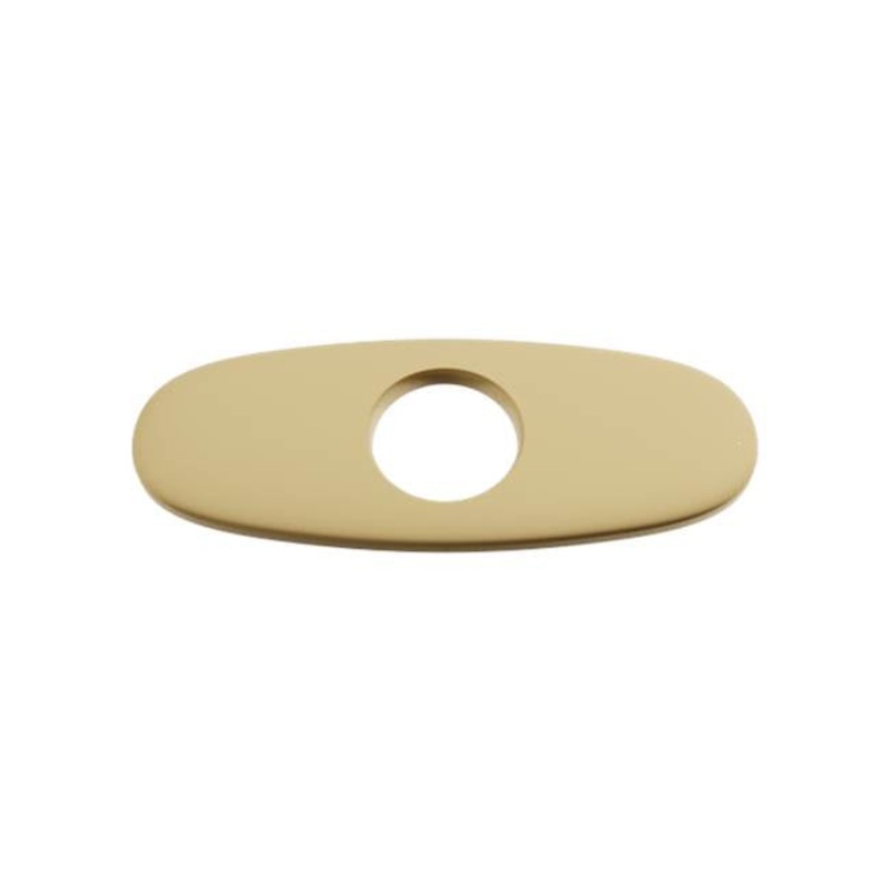 ARTOS F910-3SB Trova Round 6" Cover Plate Satin Brass