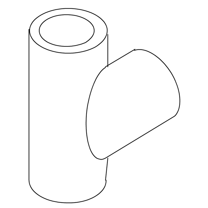 KOHLER K-94797 Tee, 1.25" Pvc