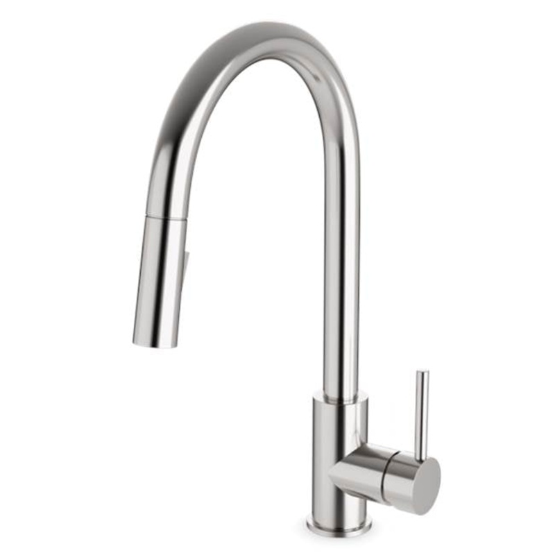 ARTOS F100137BN Trova Modern Kitchen Faucet with Pulldown Spray Brushed Nickel