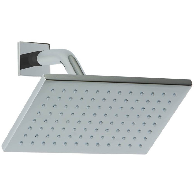 ARTOS F907-10BK R+S 8" Shower Rainhead Wall Mount, Black