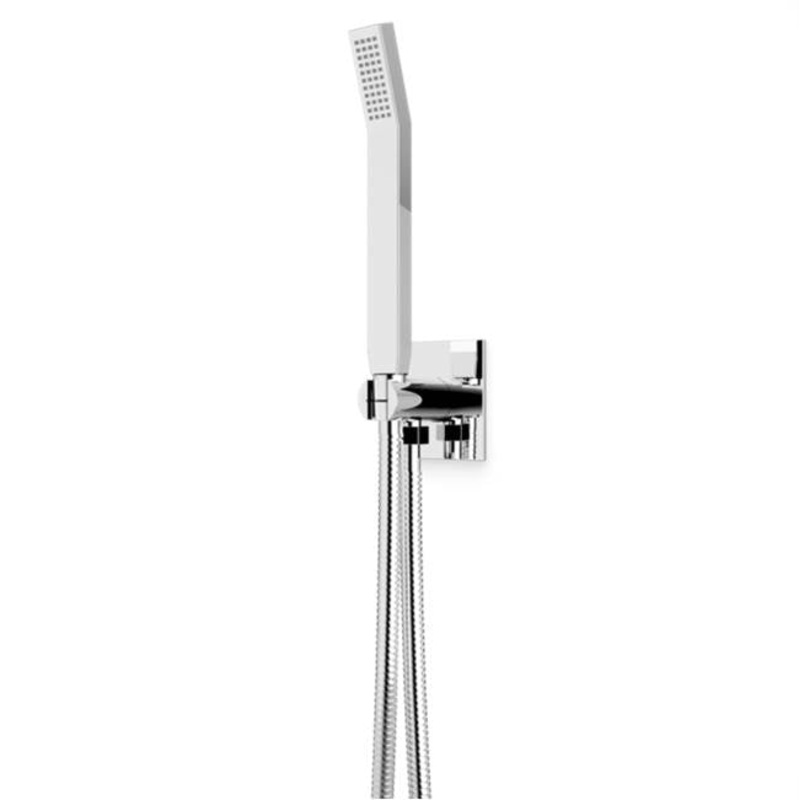 ARTOS F907-77CH Flexible Hose Shower Kit with Integrated Water Outlet R + S Chrome