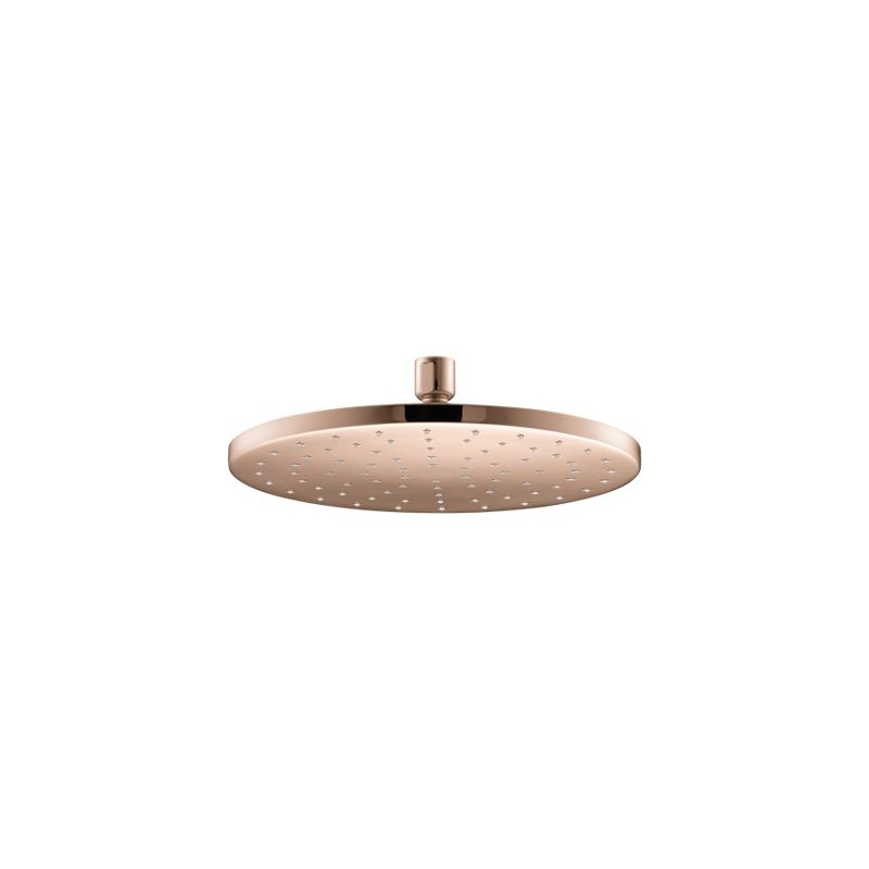 KOHLER K-13689-RGD Contemporary Round 10" Single-Function Rainhead, 2.5 Gpm In Vibrant Rose Gold