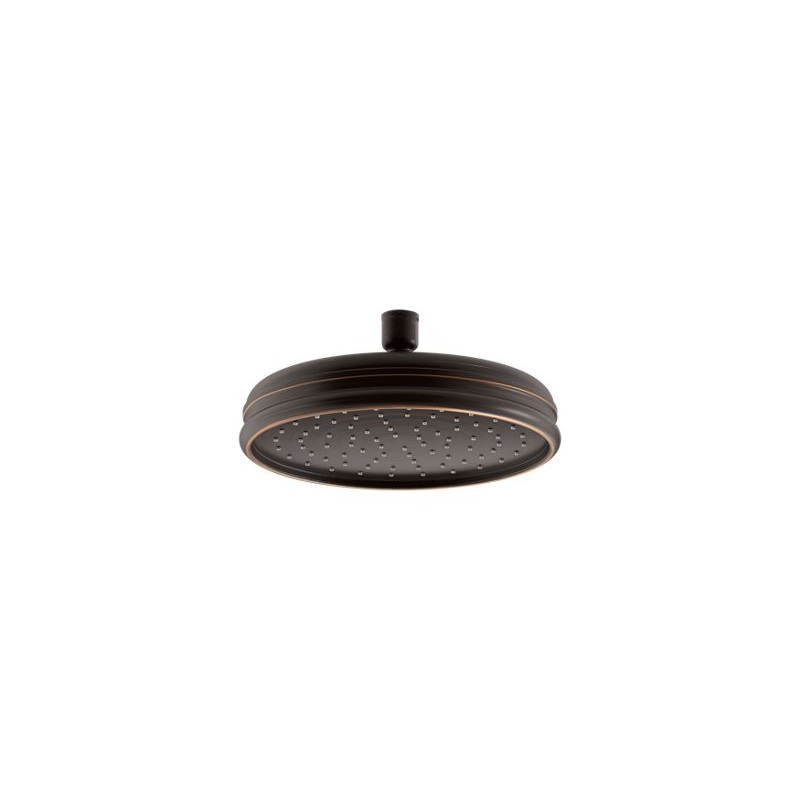 KOHLER K-13692-2BZ 8" Single-Function Rainhead, 2.5 Gpm In Oil-Rubbed Bronze