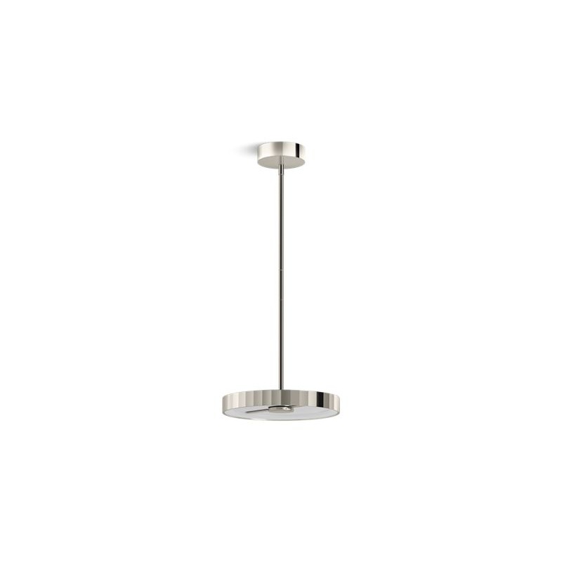 KOHLER K-22520-PELED-SNL Simpalo 12" Led Pendant In Polished Nickel