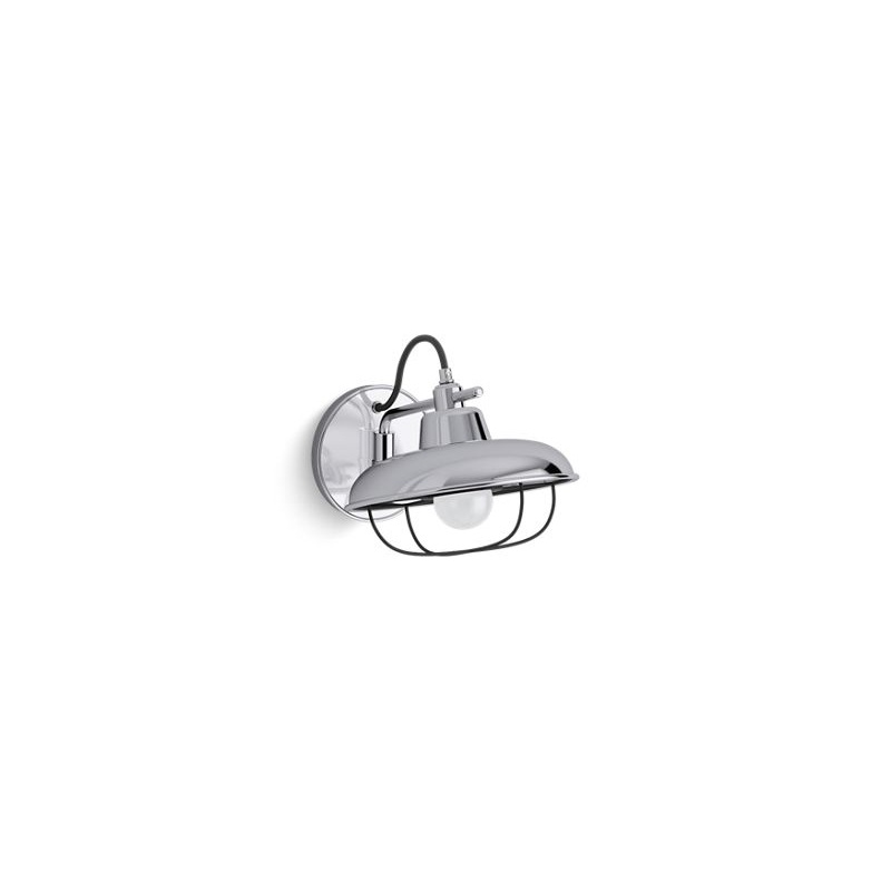 KOHLER K-23668-SC01-CPL Modern Farm One-Light Swinging Sconce In Polished Chrome