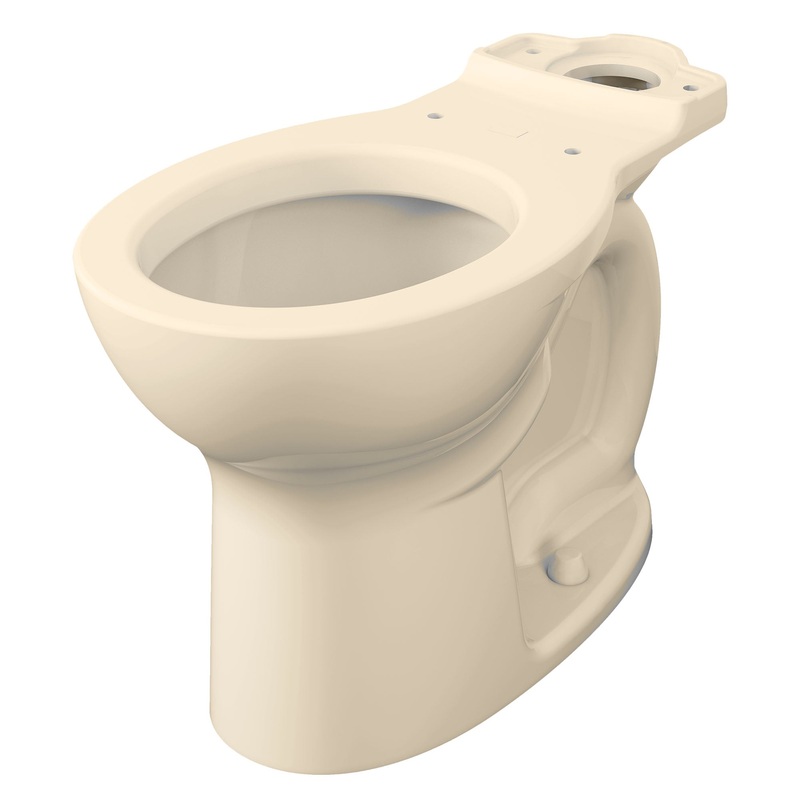 AMERICAN STANDARD 3517B101.021, Cadet PRO Chair Height Round Front Bowl in Bone