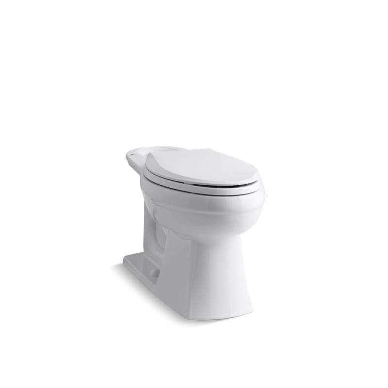 KOHLER K-4306-0 White Kelston Elongated chair height toilet bowl