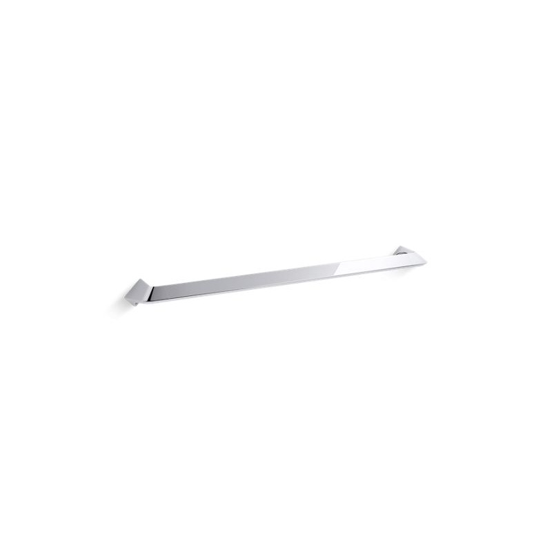 KOHLER K-R26122-CP Uniform 24" towel bar In Polished Chrome