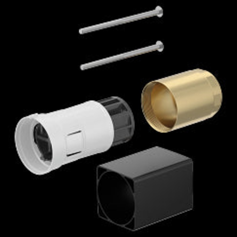 MOEN 210573BL Moen Extension kit, Matte Black