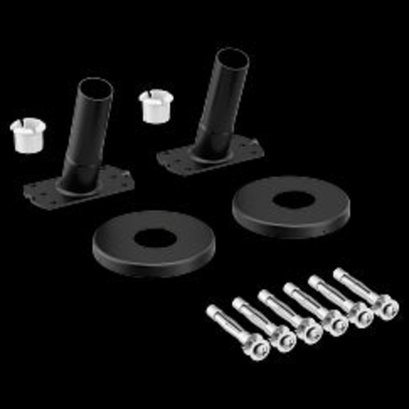 MOEN 65-F-BL Matte black flange - Matte Black