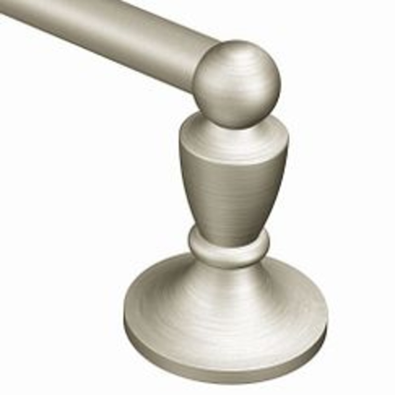 MOEN DN8218BN Brushed nickel 18" towel bar - Brushed Nickel