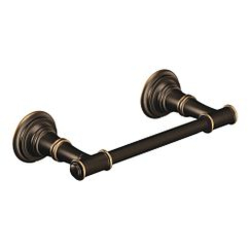 MOEN DN9108BRB Mediterranean bronze pivoting paper holder - Mediterranean Bronze