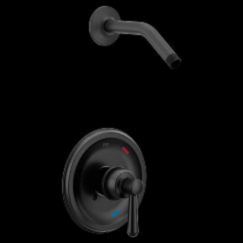 MOEN T56912NHBL EMBER SHOWER ONLY TRIM CYC NH BL - Matte Black